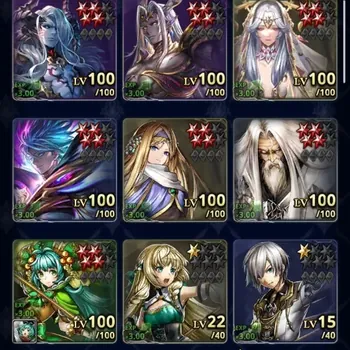 Last Cloudia Accounts Endgame Global|Rank 20|100K Crystal|Top Tier Units (Lenius Unbound,DL Balezar,Telestio GoR,G Lilaha)|3