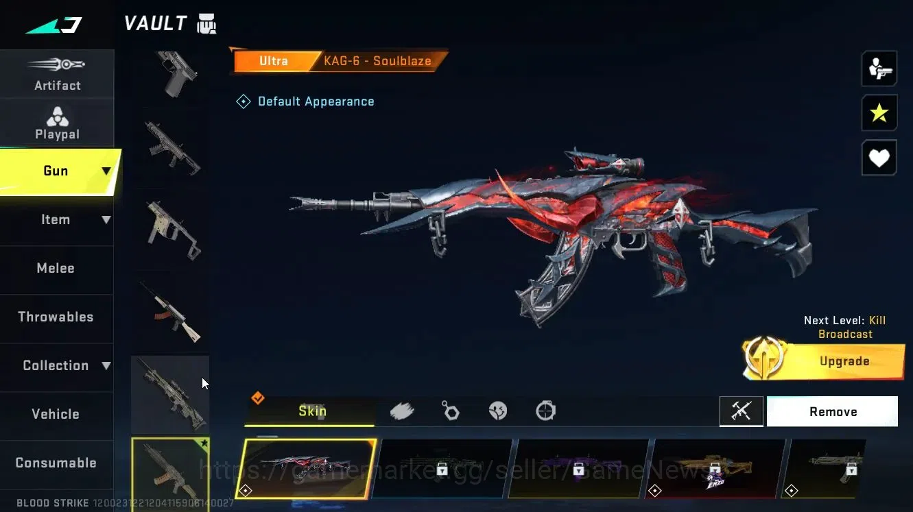 Blood Strike Accounts ASIA|ULTRA Striker[ETHAN-Raid Mask,KAG-6]|Collab T image 5