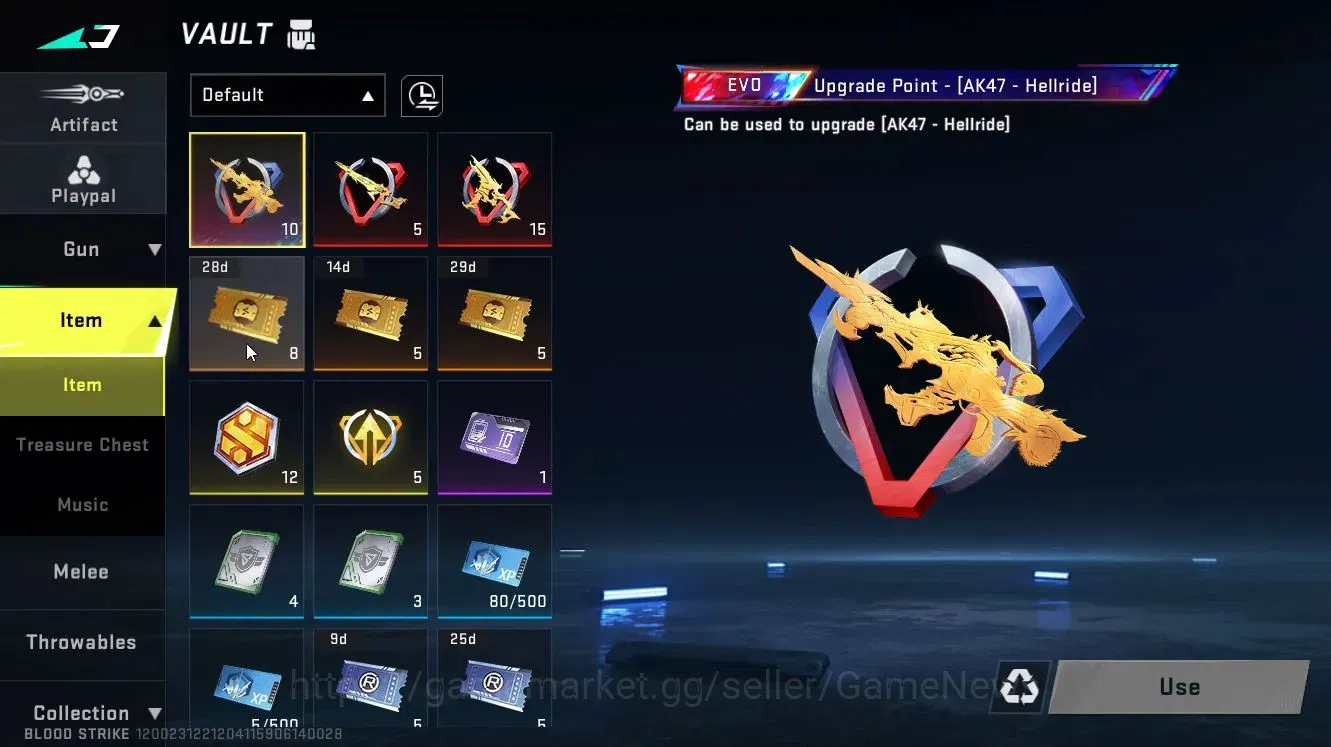 Blood Strike Accounts ASIA|ULTRA Striker[ETHAN-Raid Mask,KAG-6]|Collab T image 7