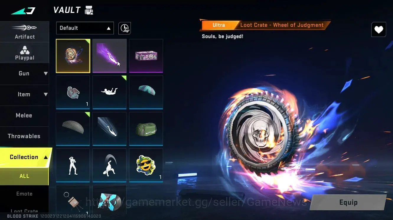 Blood Strike Accounts ASIA|ULTRA Striker[ETHAN-Raid Mask,KAG-6]|Collab T image 9