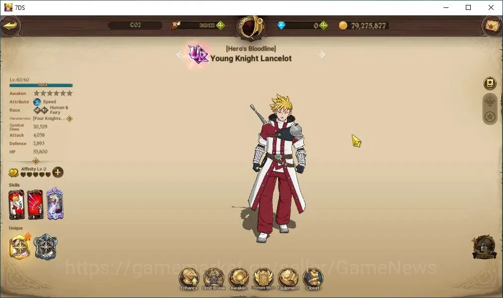 The Seven Deadly Sins: Grand Cross Accounts Global| 304K CC | 4 UR | Nemesis Meliodas,Tristan, image 10