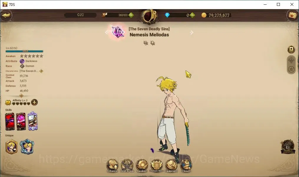 The Seven Deadly Sins: Grand Cross Accounts Global| 304K CC | 4 UR | Nemesis Meliodas,Tristan, image 8