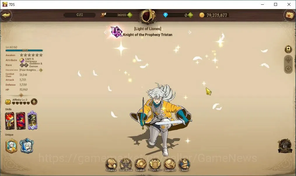 The Seven Deadly Sins: Grand Cross Accounts Global| 304K CC | 4 UR | Nemesis Meliodas,Tristan, image 9