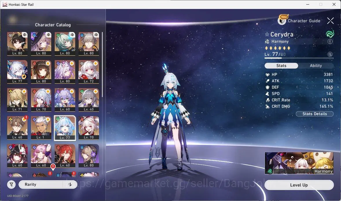 Honkai Star Rail Accounts ASIA | TL 66, dan heng, the herta, Anaya, yao guan image 11