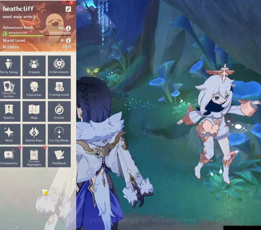 Genshin Impact Accounts Asia|AR56|5 Limit +5(*5Wep)|(Kazuha,Yelan)+Sign,Hu image 2