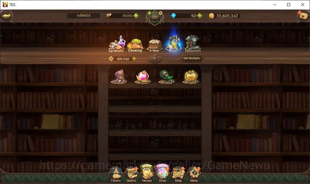 The Seven Deadly Sins: Grand Cross Accounts Global|2,1M CC|90 DM|30 LS|4 LR+7 UR|Nemesis Melio image 16