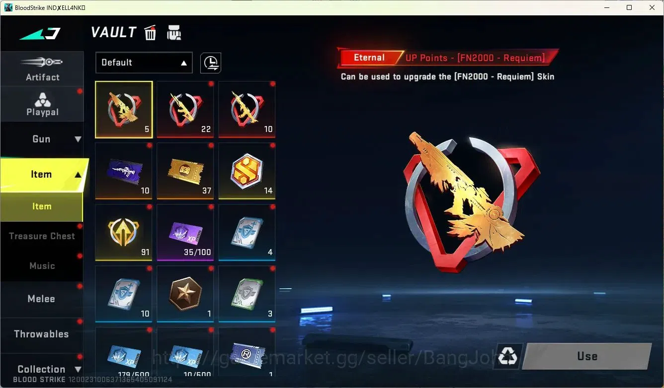 Blood Strike Accounts ASIA | Limited RPK-Vermilion Silence | 10 Legendar image 13