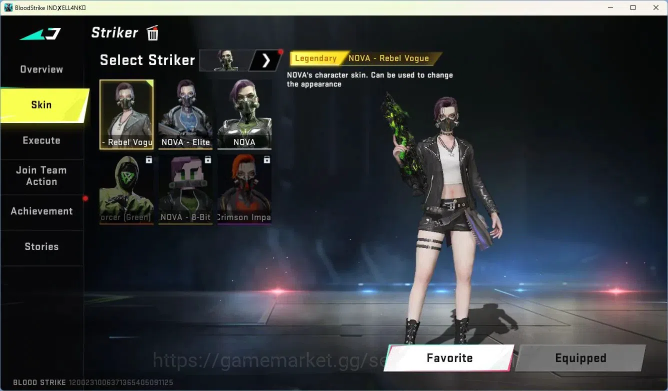 Blood Strike Accounts ASIA | Limited RPK-Vermilion Silence | 10 Legendar image 2