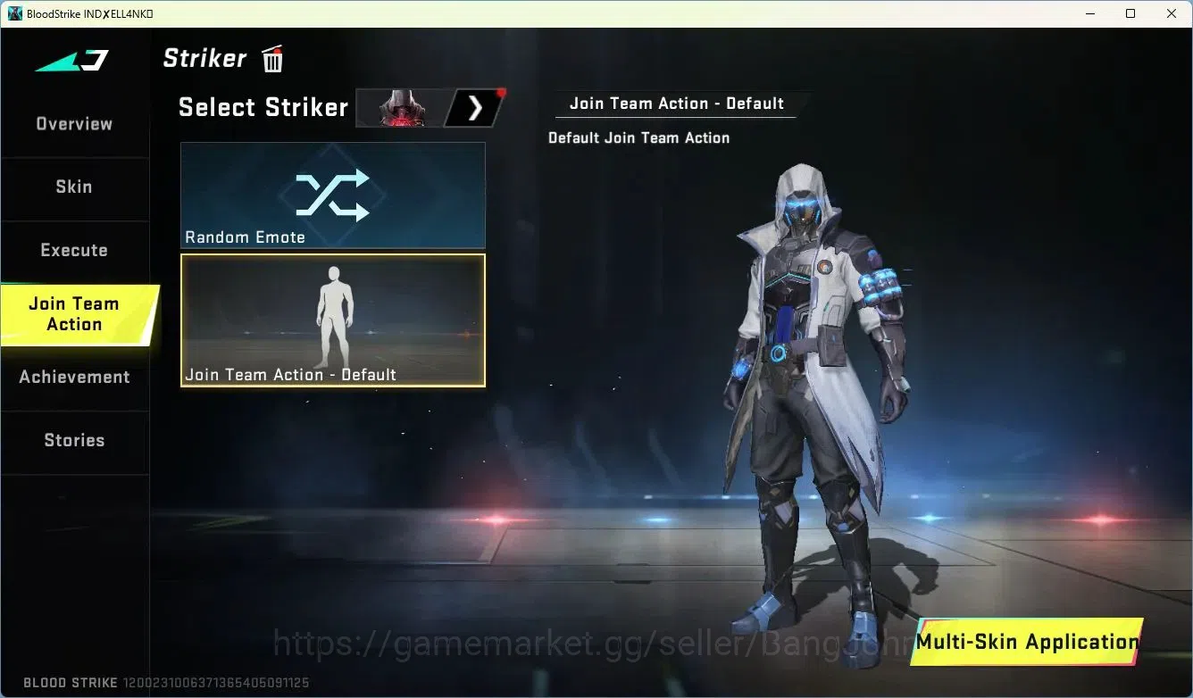Blood Strike Accounts ASIA | Limited RPK-Vermilion Silence | 10 Legendar image 5