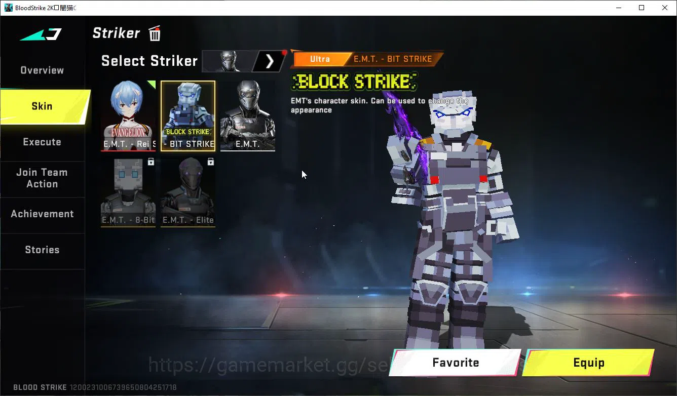 Blood Strike Accounts ASIA|ETERNAL [Lv4 AK47,Lv2(Karl98,QBZ95)]+Collab E image 4
