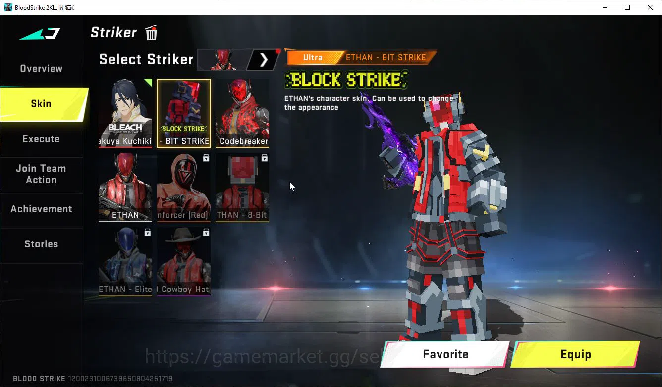 Blood Strike Accounts ASIA|ETERNAL [Lv4 AK47,Lv2(Karl98,QBZ95)]+Collab E image 6