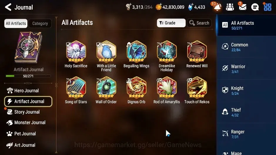 Epic Seven Accounts GLOBAL|UnVerif|6 ML(Salome,LOT Scales,Har Setti),S image 8
