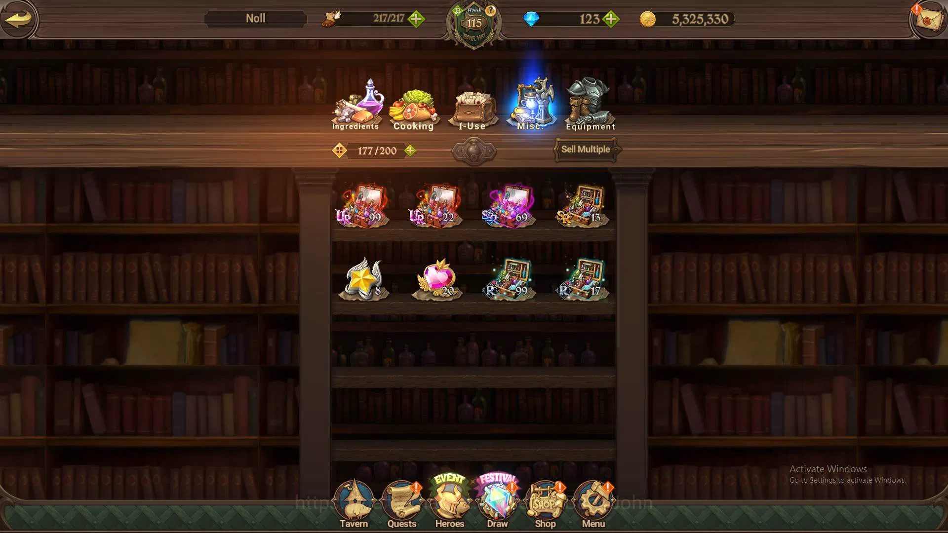 The Seven Deadly Sins: Grand Cross Accounts Others ASIA|5.3m CC|3LR Ludociel 5/6,Roxy6/6,Elizabeth|10 collab|UR 4