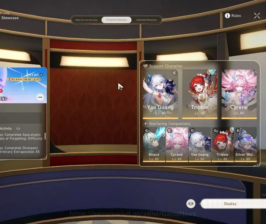 Honkai Star Rail Accounts Asia|TL 70|12 Limited|(Yao GuangE1,Anaxa,B3,Cyrene image 2