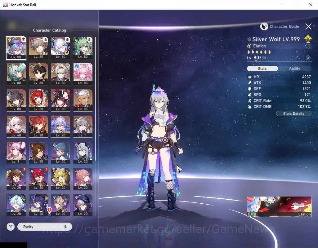 Honkai Star Rail Accounts Asia|TL 70|12 Limited|(Yao GuangE1,Anaxa,B3,Cyrene image 4