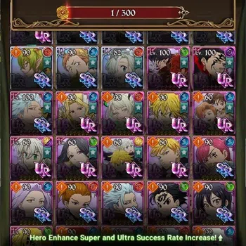 The Seven Deadly Sins: Grand Cross Midgame ASIA|3,9M CC|445 DM+1 LS|8 LR+11 UR|N Meli6/6,Roxy image 1