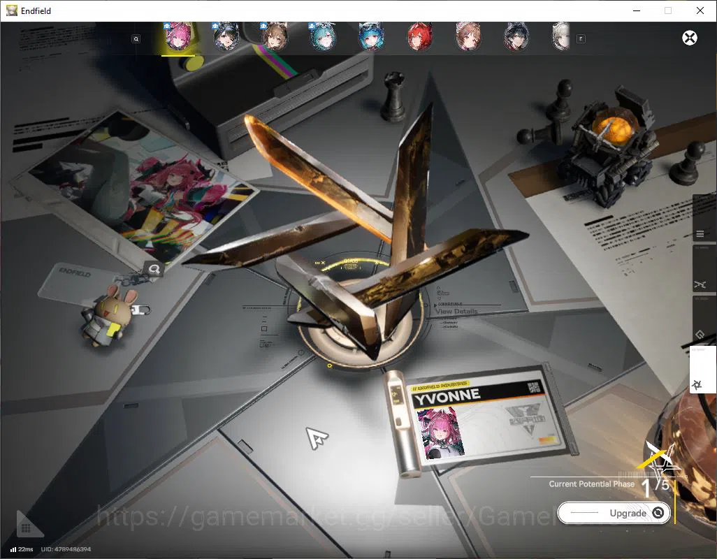 Arknights: Endfield Accounts ASIA|Lv58|SSR 8(4Limit)+16(*6WP)|(LaevatainP2,Yvon image 3