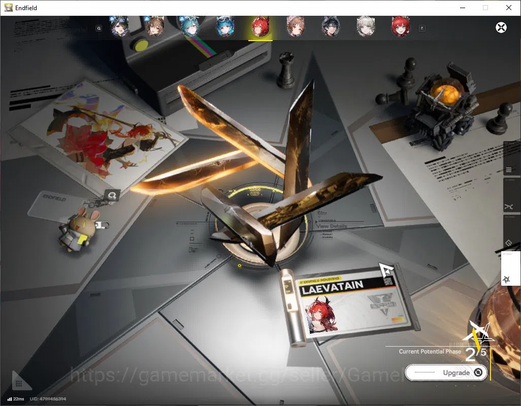 Arknights: Endfield Accounts ASIA|Lv58|SSR 8(4Limit)+16(*6WP)|(LaevatainP2,Yvon image 8