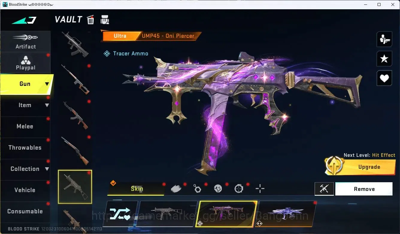 Blood Strike Accounts ASIA |MELE,KATANA|COLLAB,MCX EVA|ULTRA,UMP45,VECTO image 5