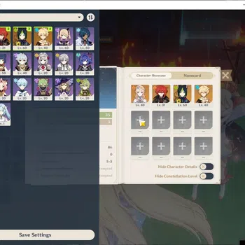 Genshin Impact Accounts Starter Asia|AR 35|1 Limited (Nicole) + 2 Char Standard (Tighnari,Diluc)|Low Main Quest|All
