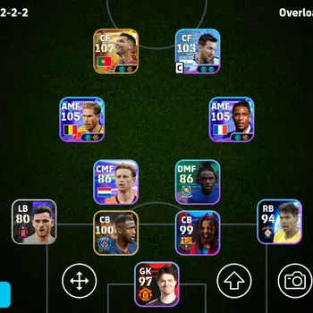 eFootball Accounts Others Mobile|PW 2947|NewCristianoRonaldoBigT,NewMichaelOliseBig T,New Kevin De Bruyne Big T,Lionel Messi