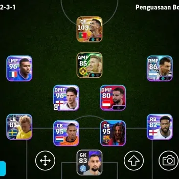 eFootball Accounts Legends & Iconic Players Mobile|PW 2746|Cristiano Ronaldo BigT,Marco Reus Epic,Lionel Messi