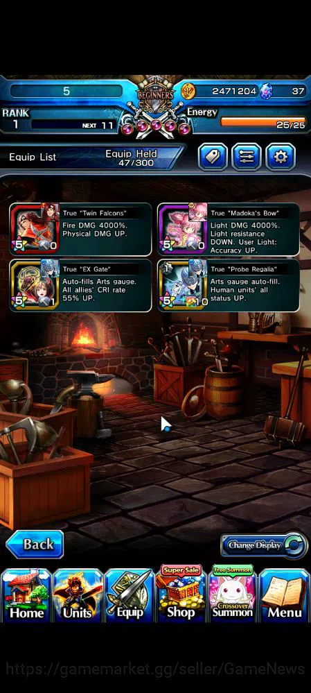 Grand Summoners Accounts Global|Rank 1|11 Ascend|InumutaTW,MadokaTW,Kirisam image 5