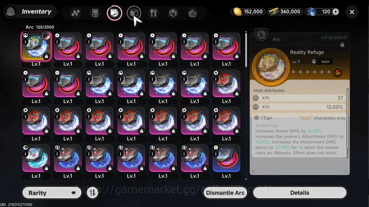 Neverness to Everness Accounts GLOBAL SEA|HL 3|3 SSR (Lacrimosa,Jiuyuan,Sakiri)|S image 11