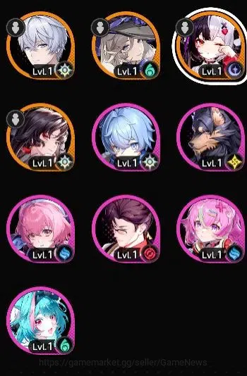 Neverness to Everness Accounts GLOBAL SEA|HL 3|3 SSR (Lacrimosa,Jiuyuan,Sakiri)|S image 2