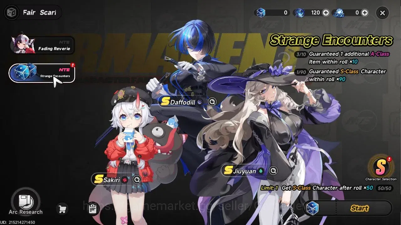 Neverness to Everness Accounts GLOBAL SEA|HL 3|3 SSR (Lacrimosa,Jiuyuan,Sakiri)|S image 9