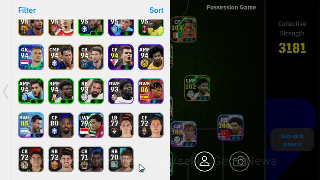 eFootball Accounts Android|Big Time Pedri,Carles Puyol,Van Bronckhors image 3
