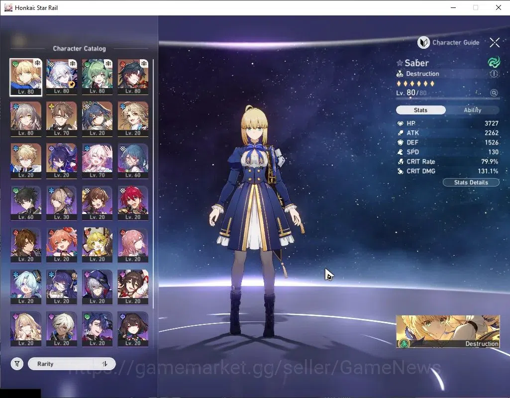 Honkai Star Rail Accounts Asia|TL 63|6 Limited|[(Mortenax Blade,Saber,Yao Gu image 4