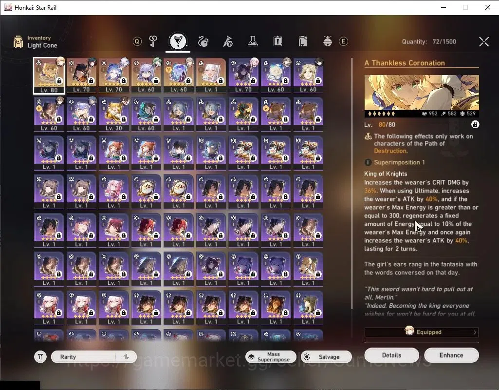 Honkai Star Rail Accounts Asia|TL 63|6 Limited|[(Mortenax Blade,Saber,Yao Gu image 5