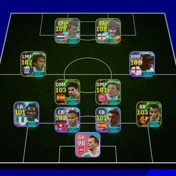 eFootball Accounts Legends & Iconic Players Mobile|PW 3156|Epic George Best,van Basten, Cafu, X. Alonso,Cantona,van