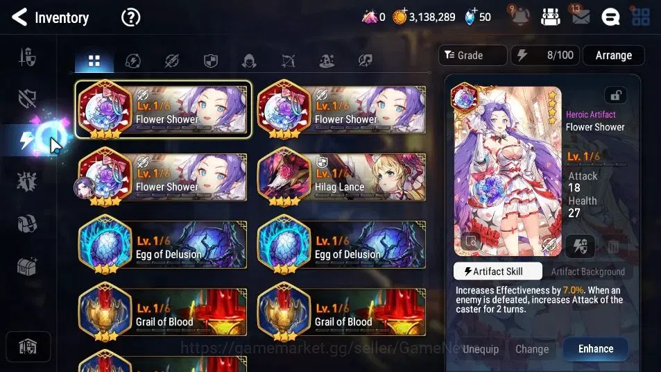 Epic Seven Accounts GLOBAL Unverif|New Era|2 ML(Rhianna&Luciella,Ambit image 10