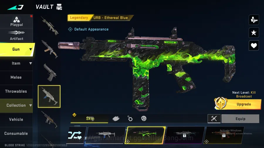 Blood Strike Accounts "Vector Ultra | UMP Ultra | M4 Legend | Glock Lege image 11