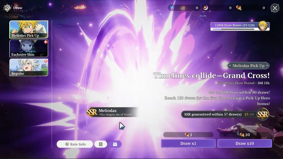 The Seven Deadly Sins: Origin Accounts [EU] Fresh Starter Lv 2 | 2 SSR | Meliodas, Guila, image 6