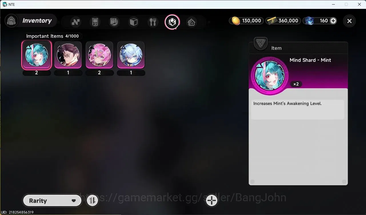 Neverness to Everness Accounts EU | Starter | Starter Lv 3 | 1 S-Class (Hotori) + image 11