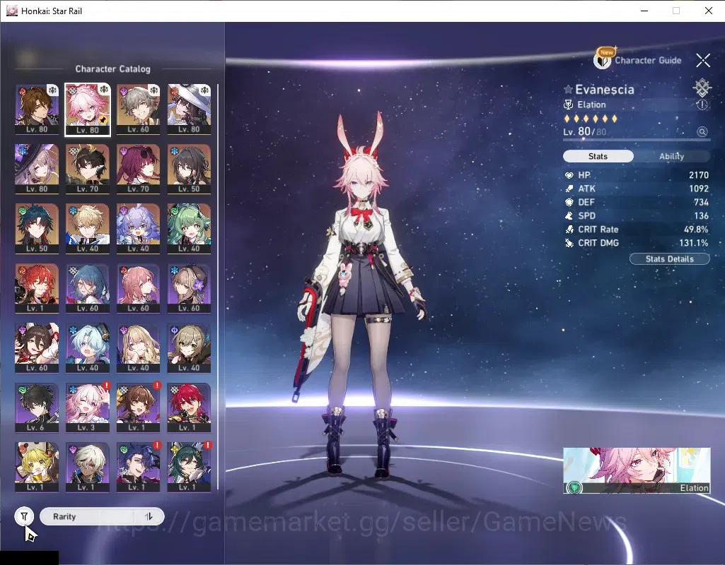 Honkai Star Rail Accounts Asia|TL 63|8 Limited|Evanescia+Sign,The DahliaE1,K image 4