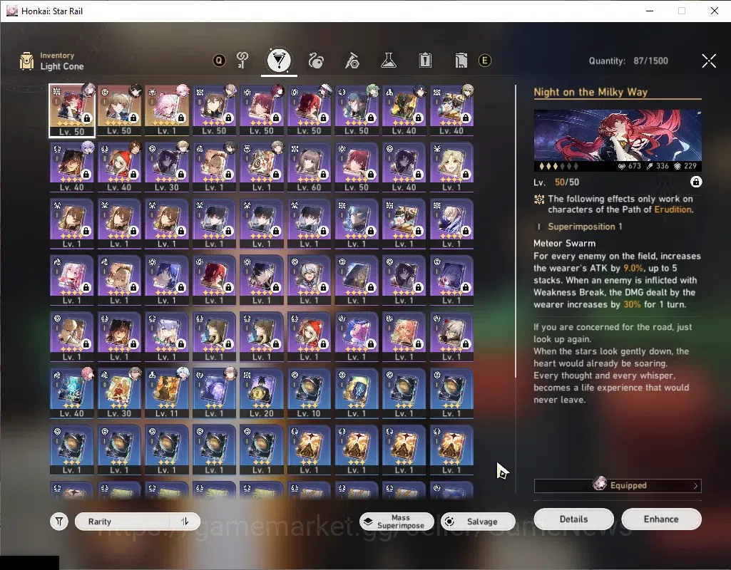 Honkai Star Rail Accounts Asia|TL 63|8 Limited|Evanescia+Sign,The DahliaE1,K image 7