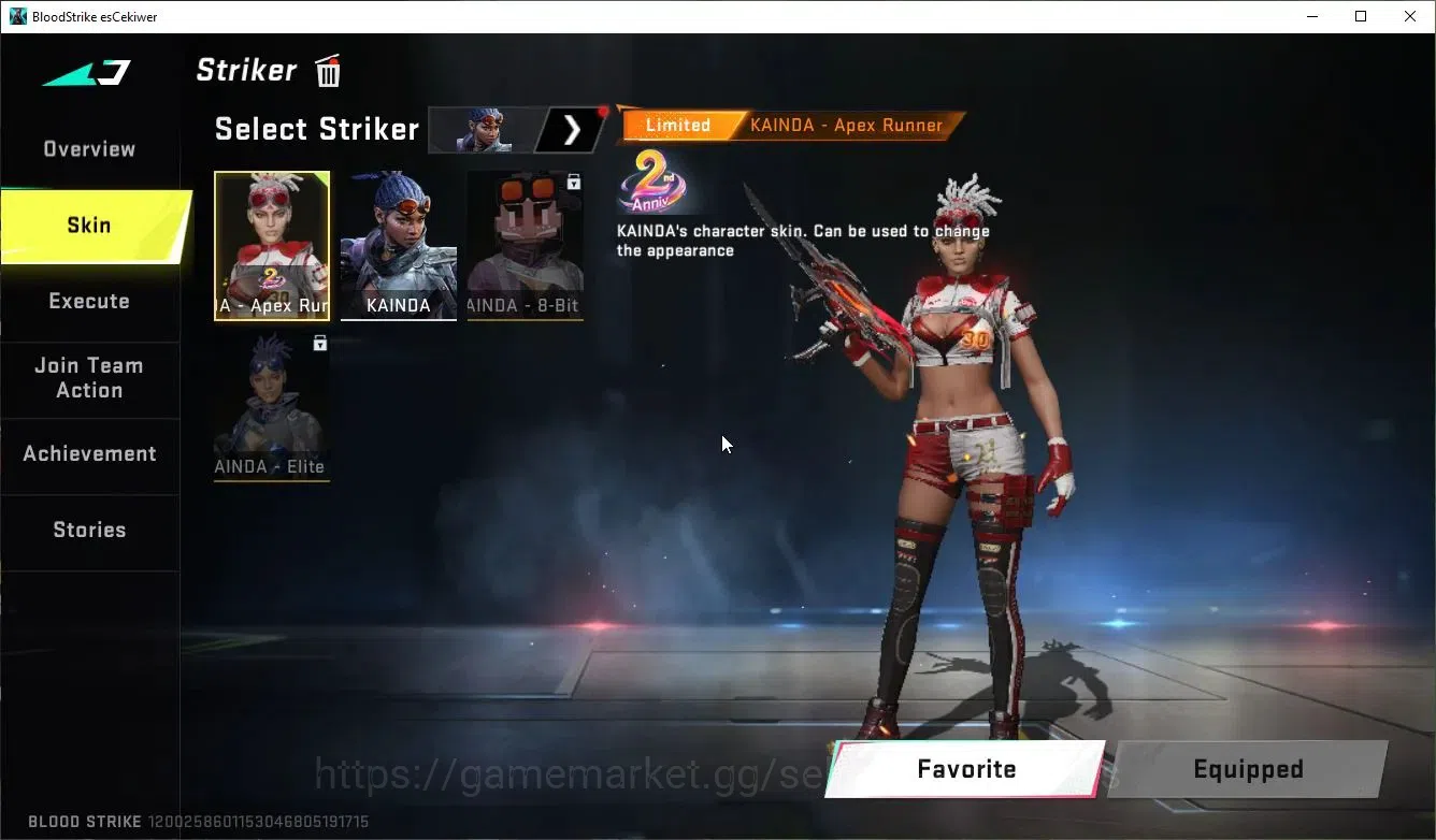 Blood Strike Accounts ASIA|ETERNAL[ZERO-Odashadow,Desert Eagle-Scorpius] image 10