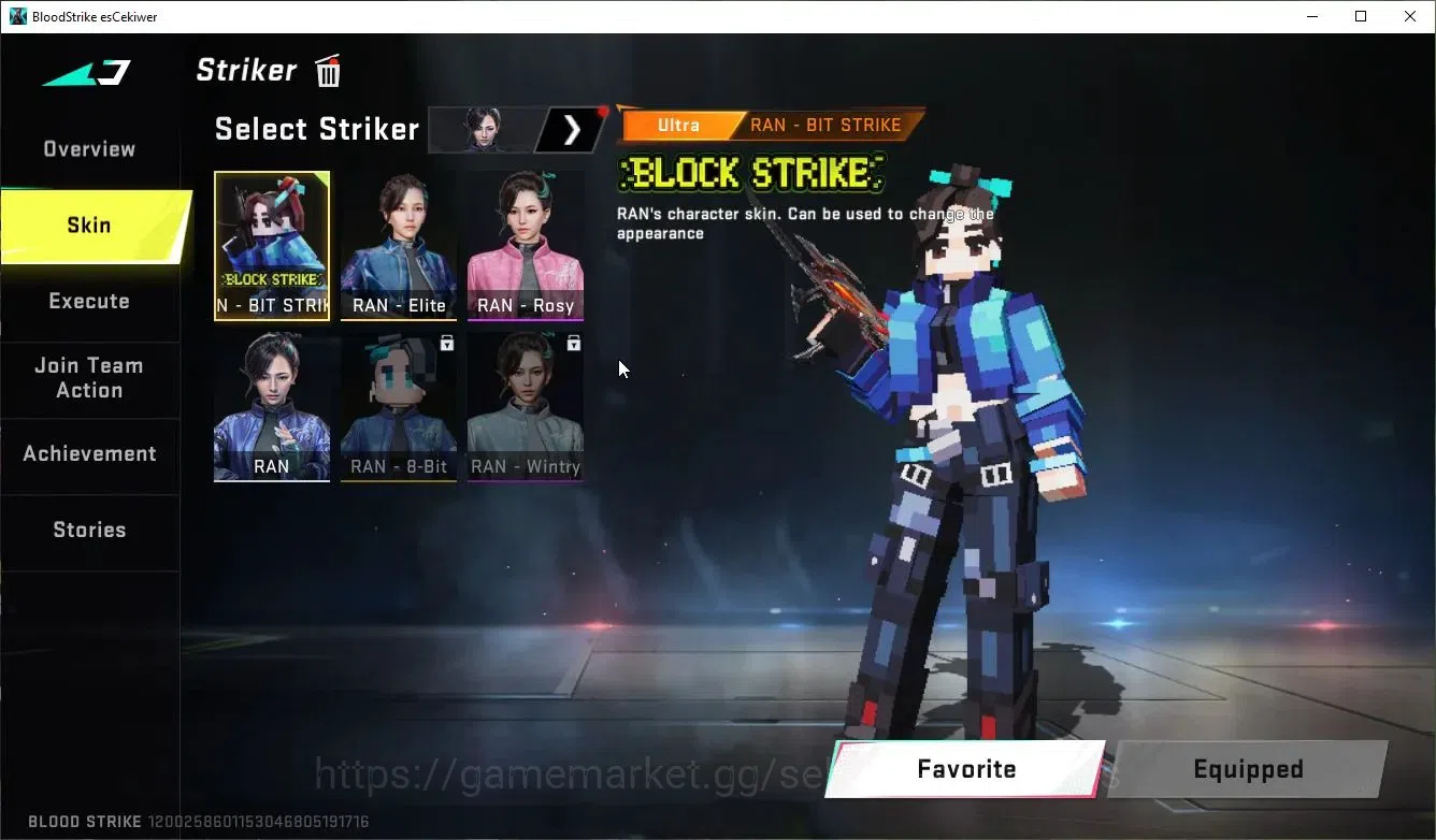 Blood Strike Accounts ASIA|ETERNAL[ZERO-Odashadow,Desert Eagle-Scorpius] image 12