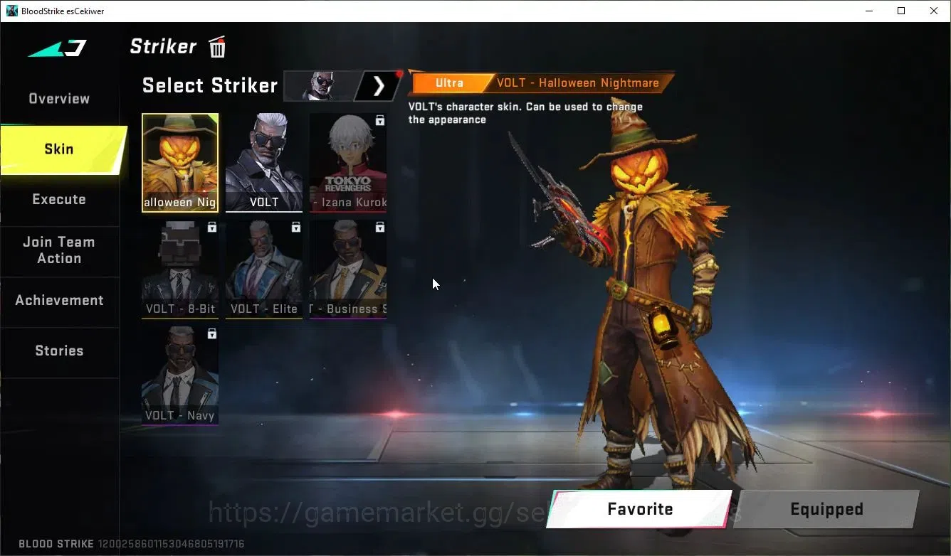 Blood Strike Accounts ASIA|ETERNAL[ZERO-Odashadow,Desert Eagle-Scorpius] image 15