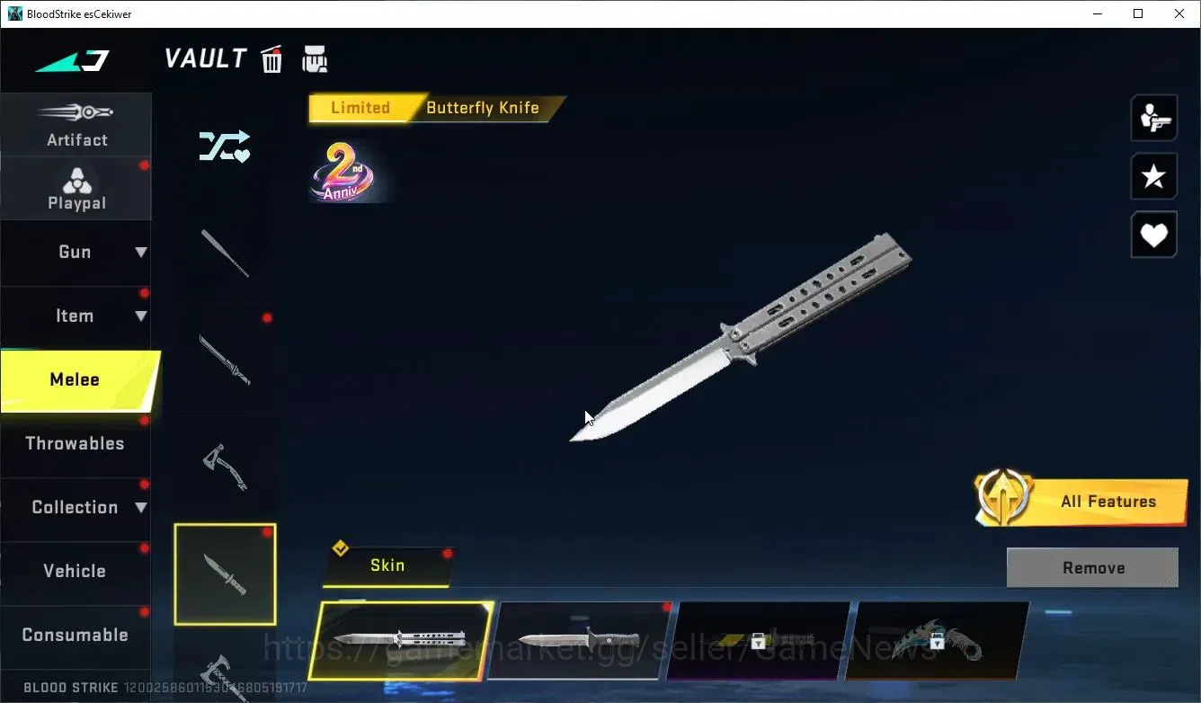 Blood Strike Accounts ASIA|ETERNAL[ZERO-Odashadow,Desert Eagle-Scorpius] image 17