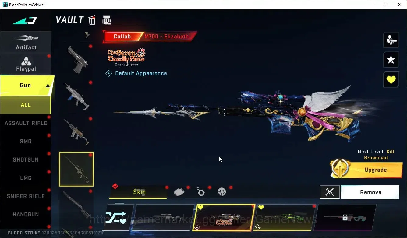 Blood Strike Accounts ASIA|ETERNAL[ZERO-Odashadow,Desert Eagle-Scorpius] image 19