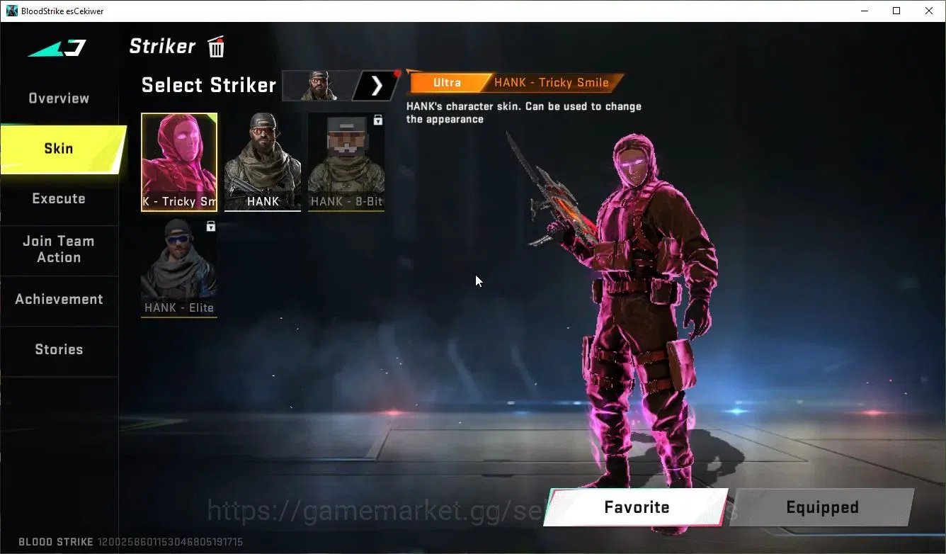 Blood Strike Accounts ASIA|ETERNAL[ZERO-Odashadow,Desert Eagle-Scorpius] image 8