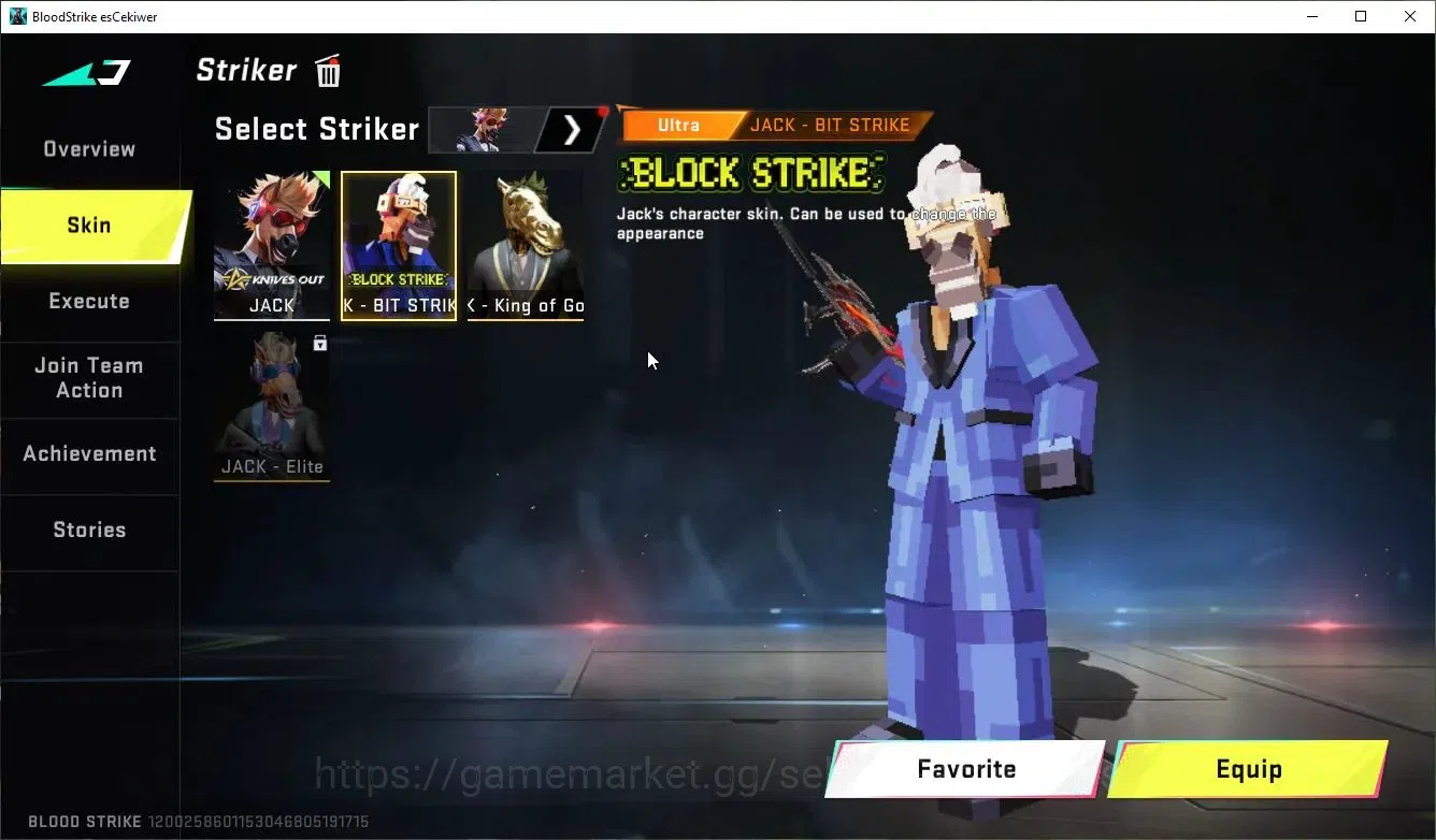 Blood Strike Accounts ASIA|ETERNAL[ZERO-Odashadow,Desert Eagle-Scorpius] image 9