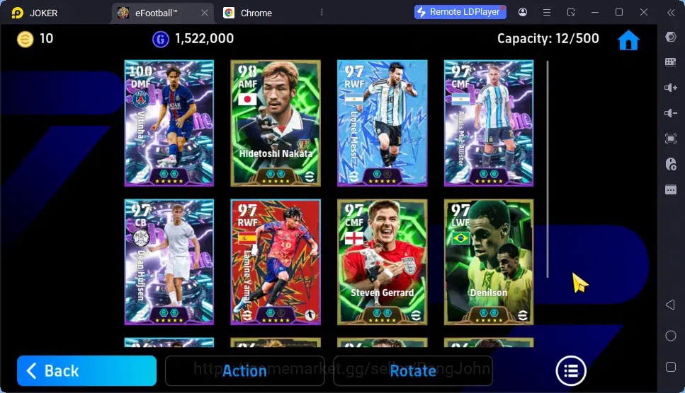 eFootball Accounts Android|PW 3141|Vitinha ShowTime,Hidetoshi Nakata image 3