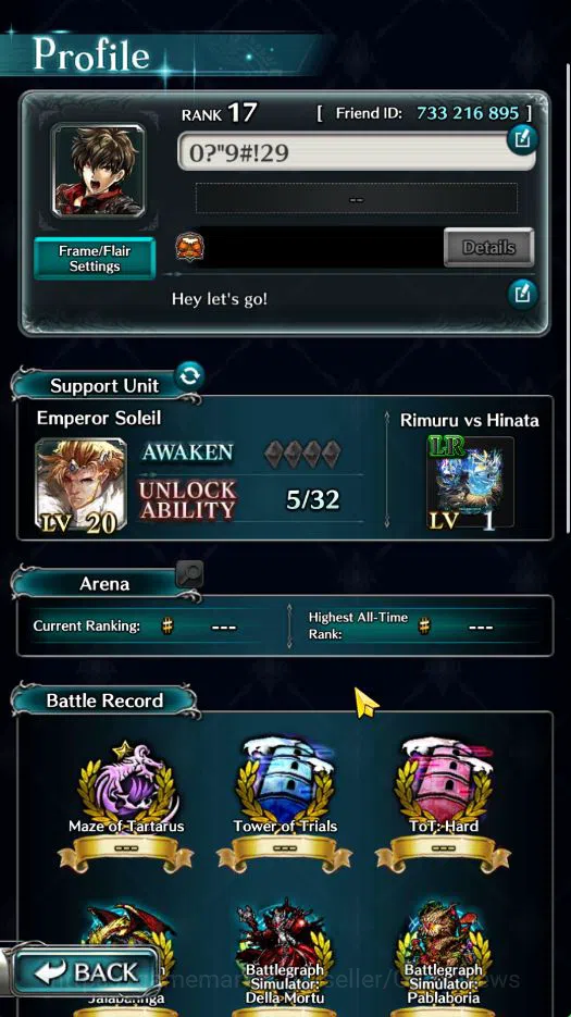 Last Cloudia Accounts GLOBAL | Rank 17 | Hinata Sakaguchi, PoG Zero, God image 9
