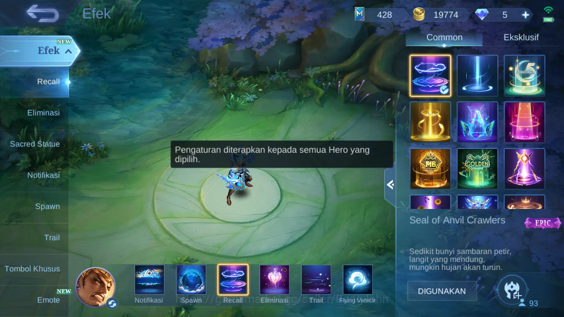 Mobile Legends: Bang Bang Accounts Others Hero 93 | Skin 134 | KOF Karina | Saber Cyclops, Saber | Epic Roger, Harley 13